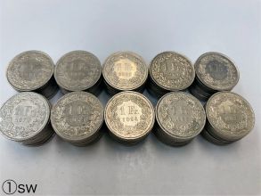 スイス1フラン硬貨